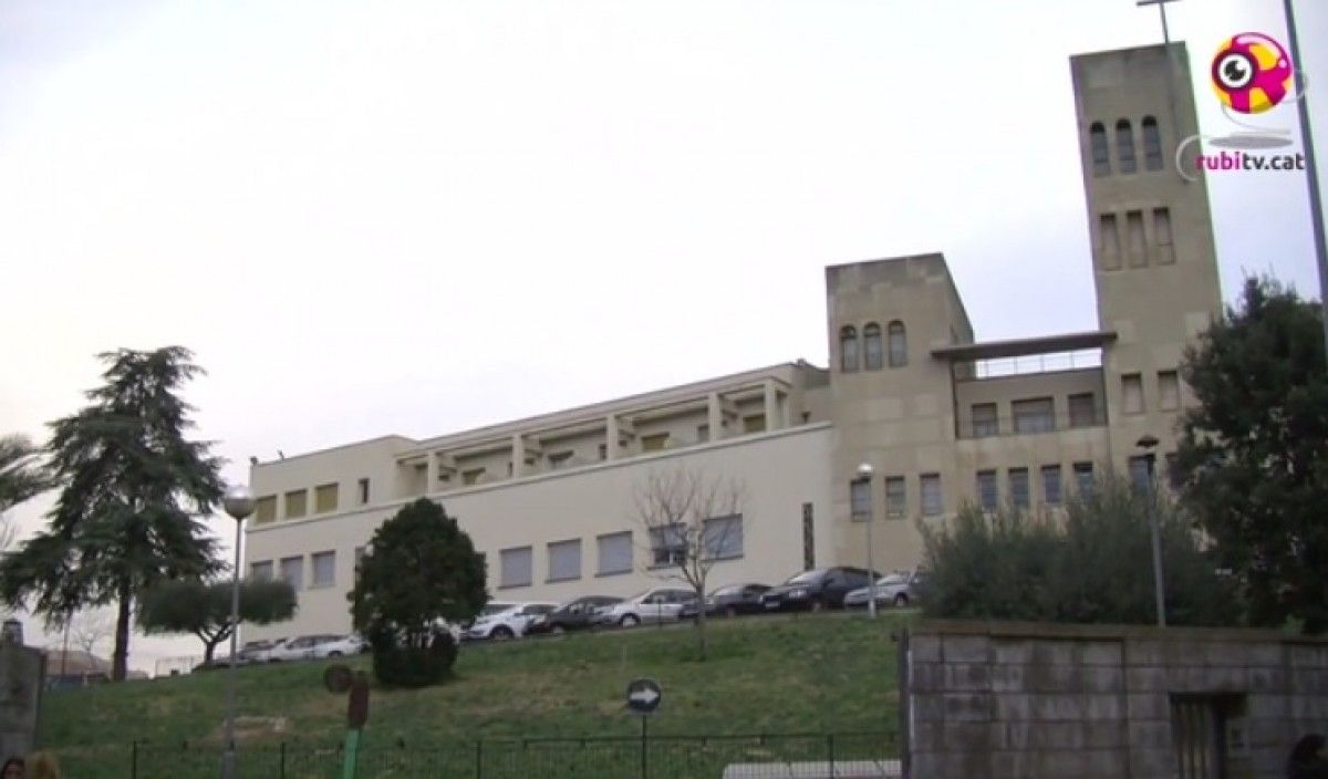 L'escola dels Maristes a Rubí, en una imatge d'arxiu