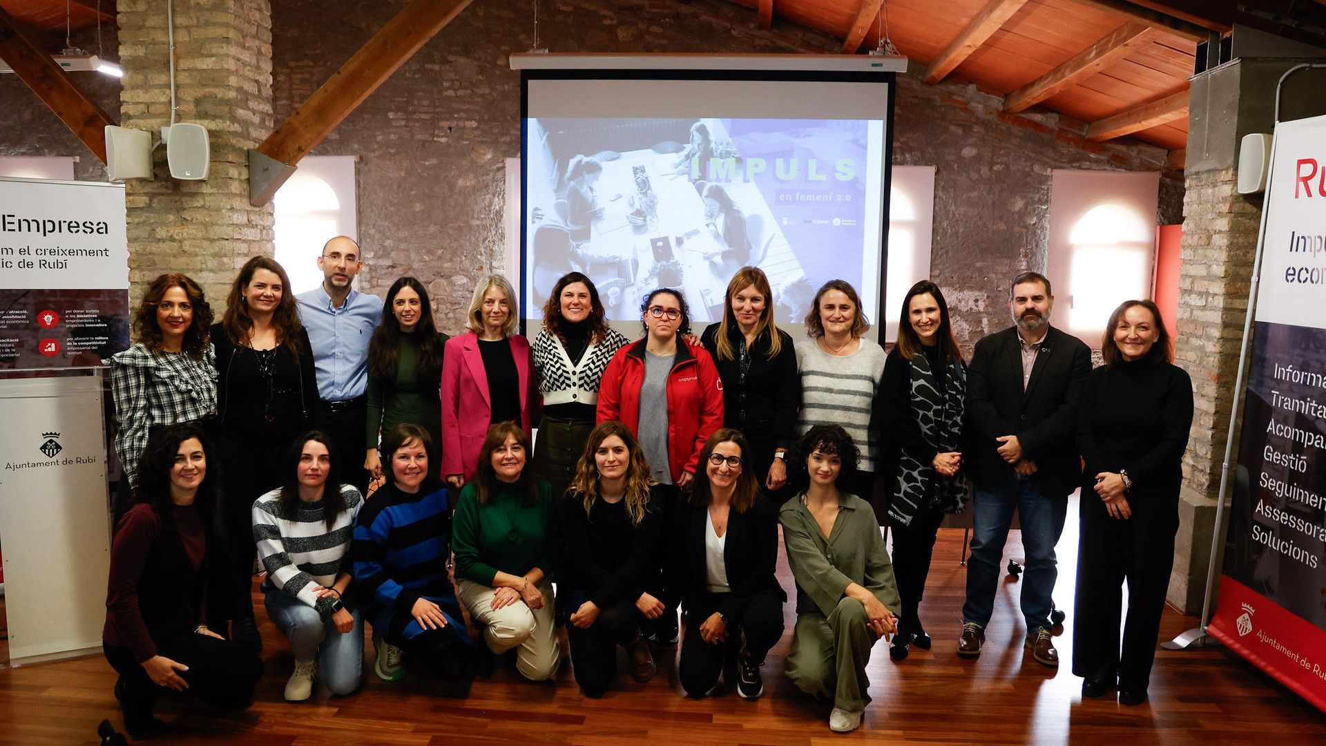 La cloenda de la segona edició del programa "Impuls femení"