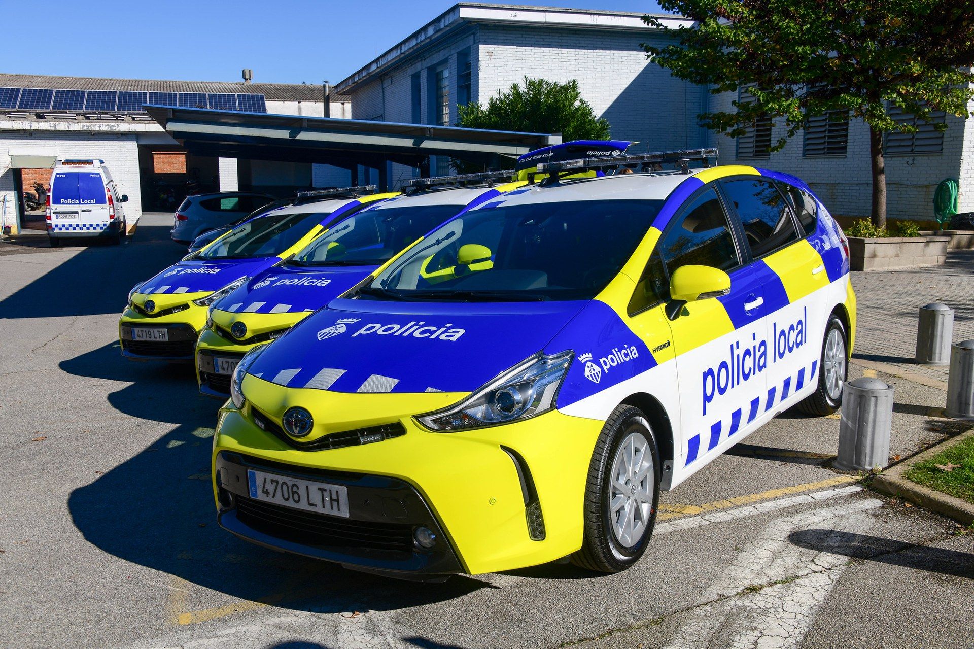 Vehicles de la policia local de Rubí