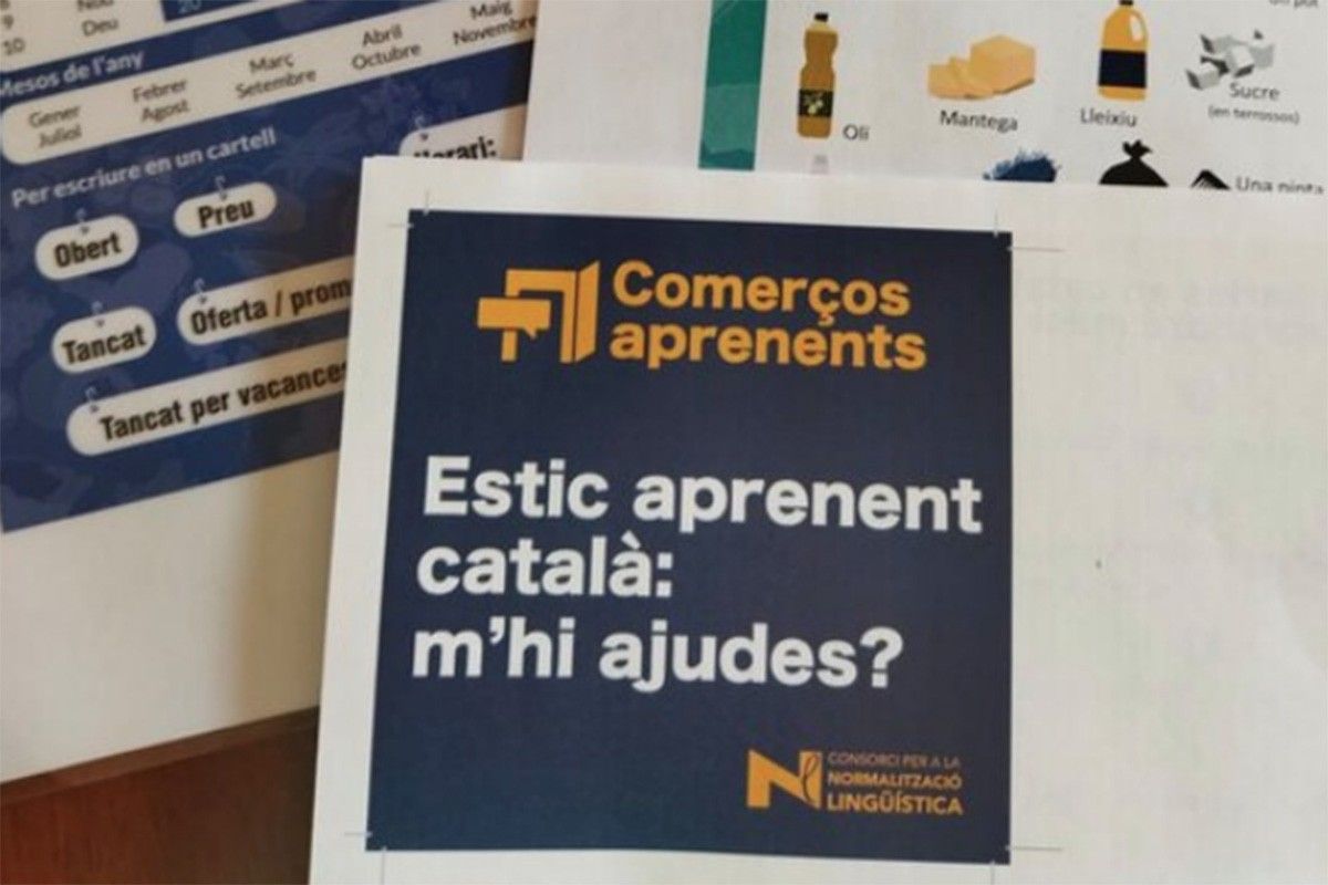 «Comerços aprenents», una campanya del Consorci per a la Normalització Lingüística