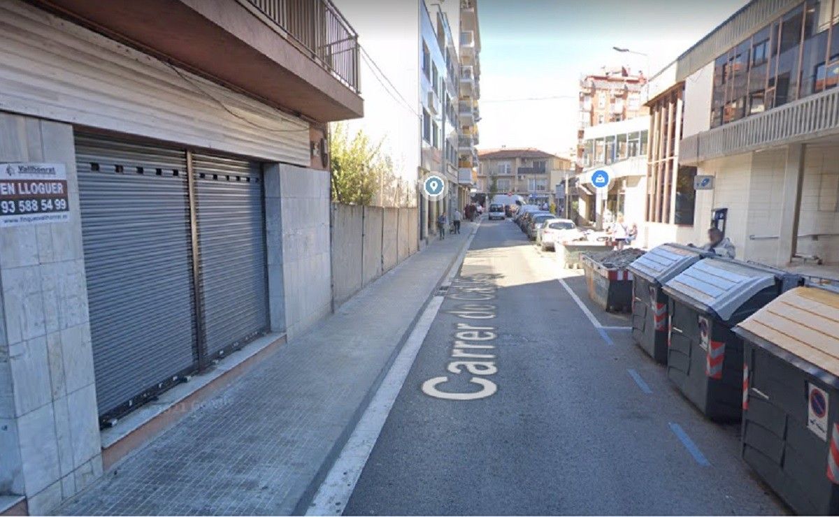 El carrer de Cal Gerrer de Rubí